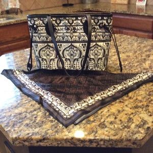 Brighton Amara Scarf tote